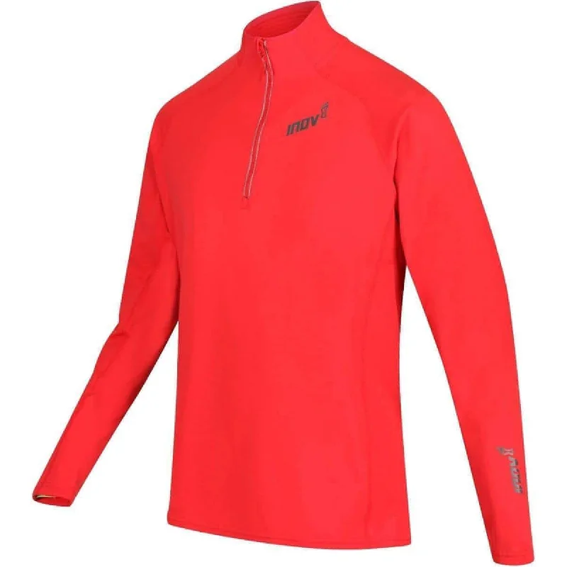 Women's Colorful Long Sleeve T-shirt -Inov8 Technical Half Zip Long Sleeve Mens Running Top - Red Women's Colorful Long Sleeve T-shirt -Inov8 Technical Half Zip Long Sleeve Mens Running Top - Red
