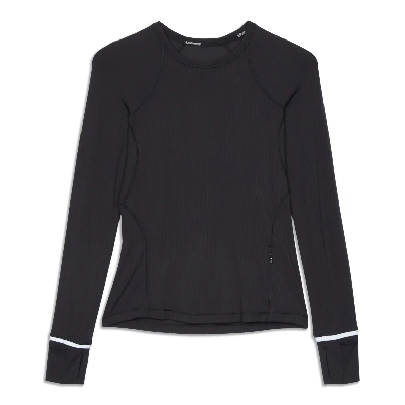 Women's Minimalist Long Sleeve T-shirt -It's Run Long Sleeve Shirt - Resale