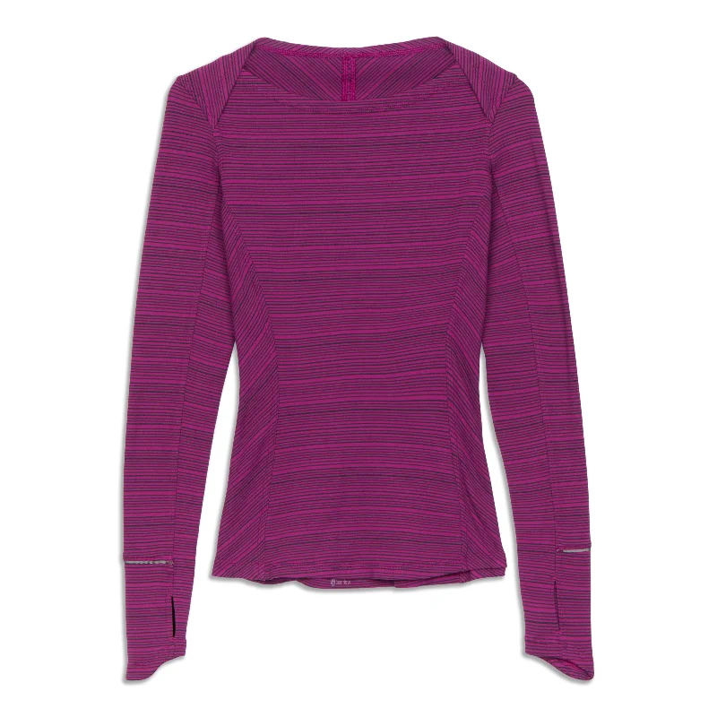 Women's Cozy Long Sleeve T-shirt -Kanto Catch Me Long Sleeve Shirt - Resale