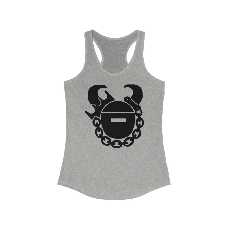 Women's Elegant Tank Tops -Ladies Ideal Racerback Tank - Game Day Helmet