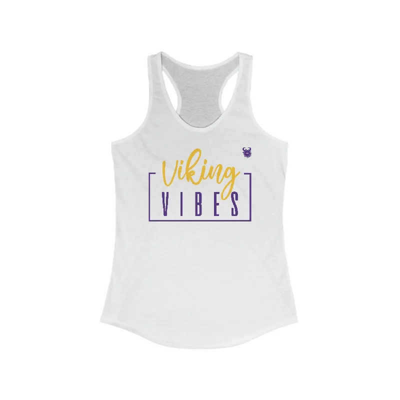 Women's Lace Tank Tops -Ladies Ideal Racerback Tank - Vibes