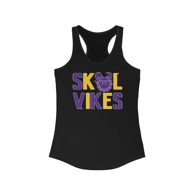 Women's Lightweight Tank Tops -Ladies Ideal Racerback Tank - Vikes
