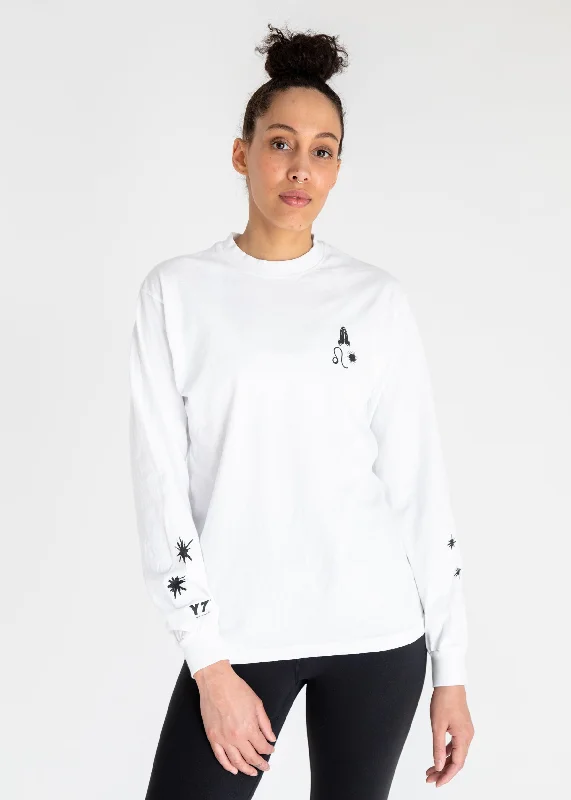 Women's Relaxed Fit Long Sleeve T-shirt for All-day Comfort -Leo Long Sleeve
