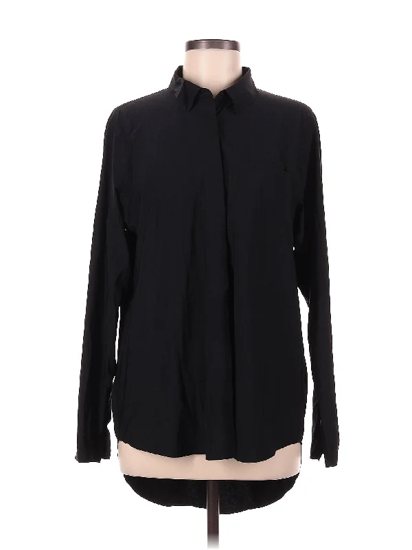 Women's Casual Long Sleeve T-shirt with Feminine Cut -Long Sleeve Blouse