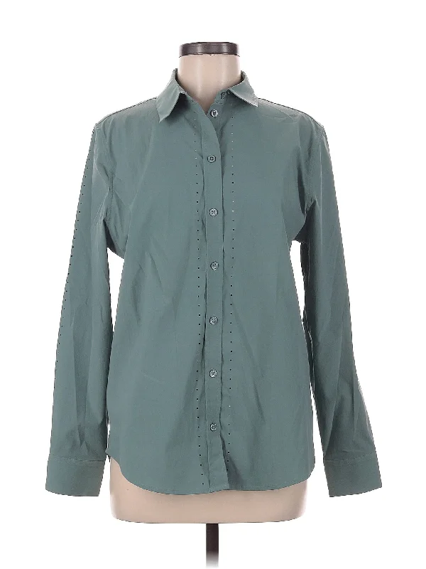 Women's Stylish Long Sleeve T-shirt for Evening -Long Sleeve Blouse