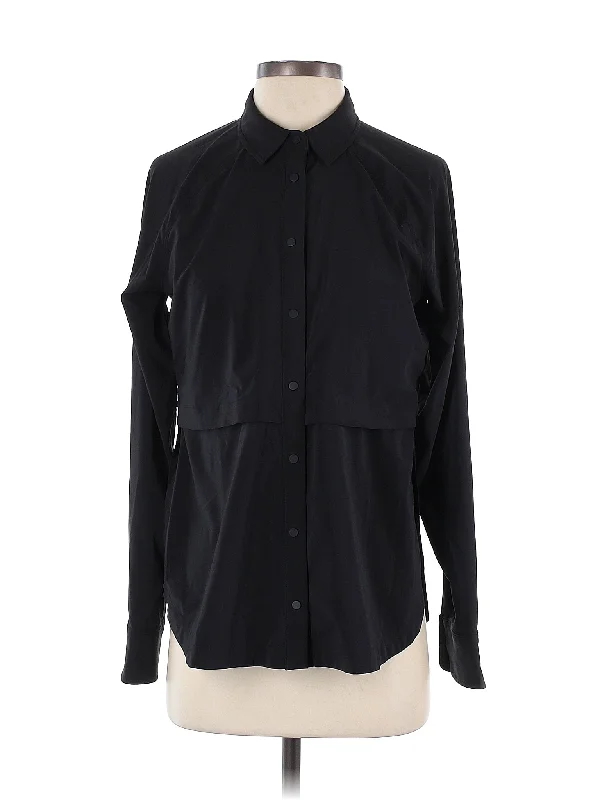 Women's Relaxed Fit Long Sleeve T-shirt for All Seasons -Long Sleeve Blouse