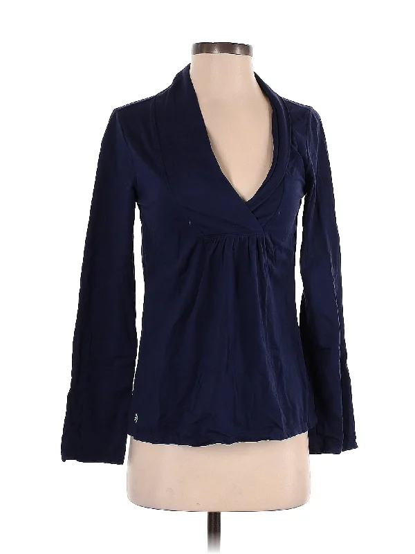 Women's Basic Cotton Long Sleeve T-shirt -Long Sleeve Blouse
