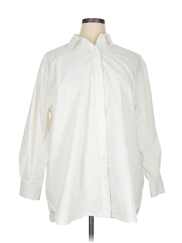 Women's Stylish Long Sleeve T-shirt with Sleeve Details -Long Sleeve Blouse