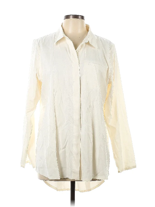 Women's Chic Long Sleeve Tee for Casual Wear -Long Sleeve Blouse