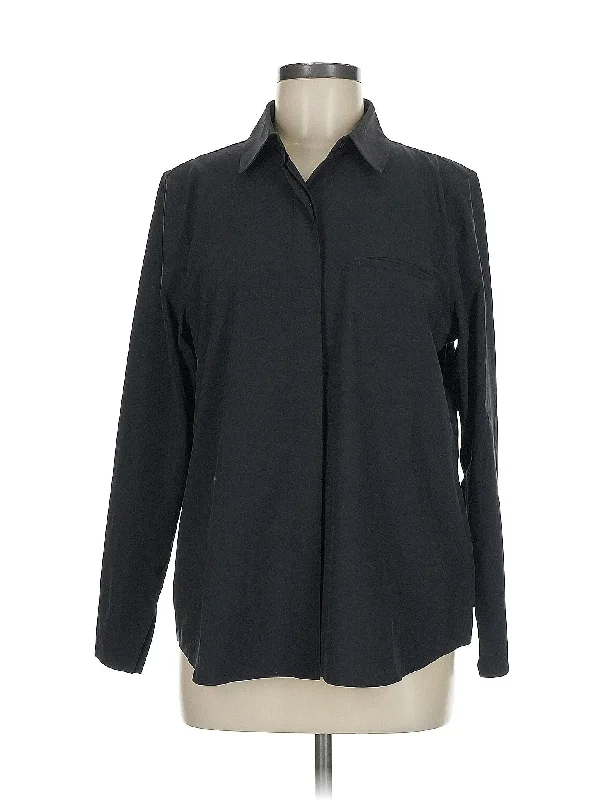 Women's Trendy Long Sleeve Shirt with Easy Fit -Long Sleeve Blouse