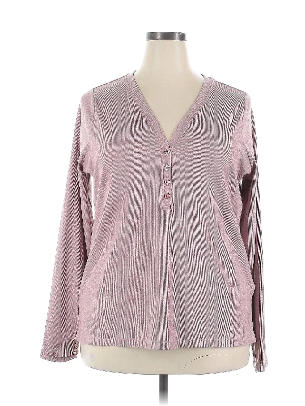 Women's Stylish Long Sleeve Tee for Fall -Long Sleeve Blouse