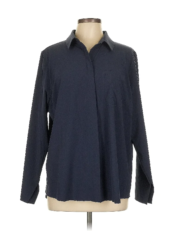 Women's Casual Long Sleeve Tee for Comfort -Long Sleeve Blouse