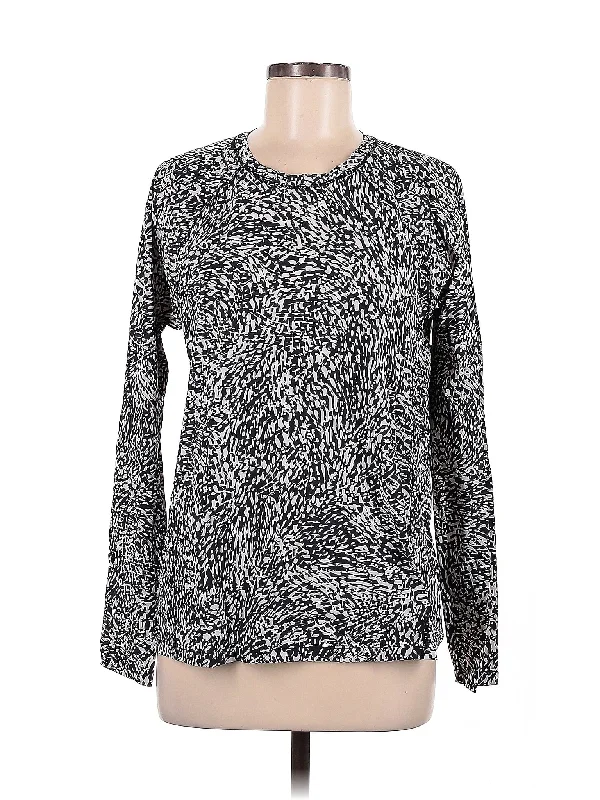Women's Comfort-fit Long Sleeve T-shirt for Layering -Long Sleeve Blouse