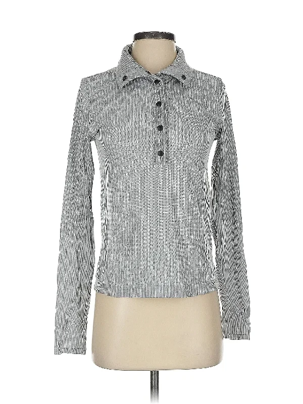 Women's Casual Long Sleeve T-shirt with Soft Texture -Long Sleeve Blouse