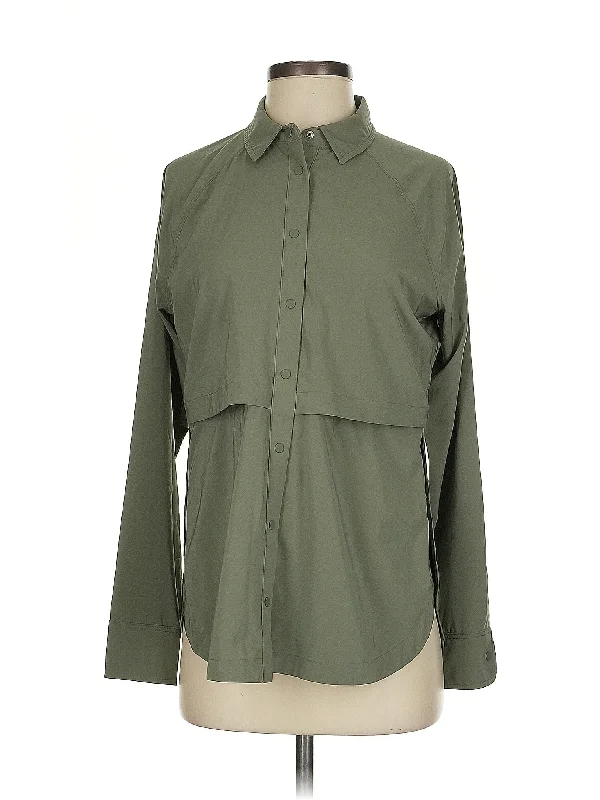 Women's Comfy Long Sleeve Shirt for Day-to-day Wear -Long Sleeve Blouse