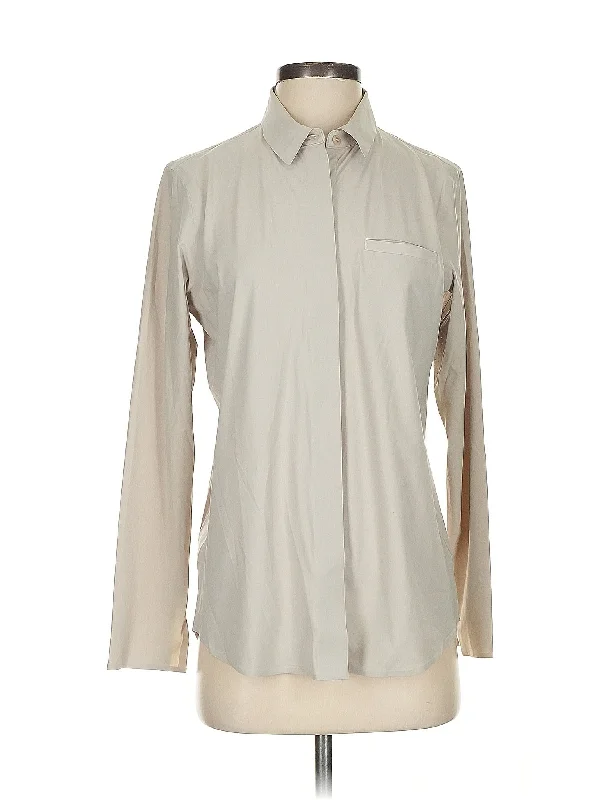 Women's Long Sleeve T-shirt with Feminine Touch -Long Sleeve Blouse