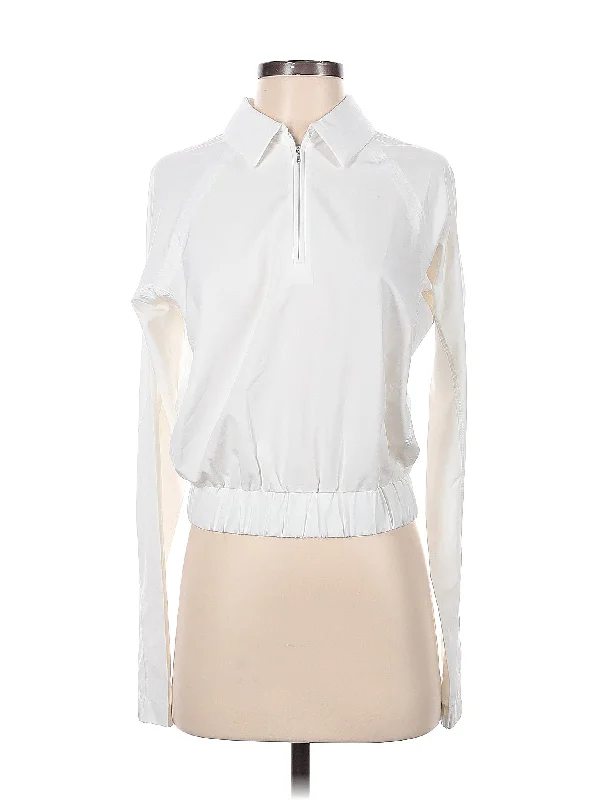 Women's Basic Long Sleeve Tee for Layering -Long Sleeve Polo
