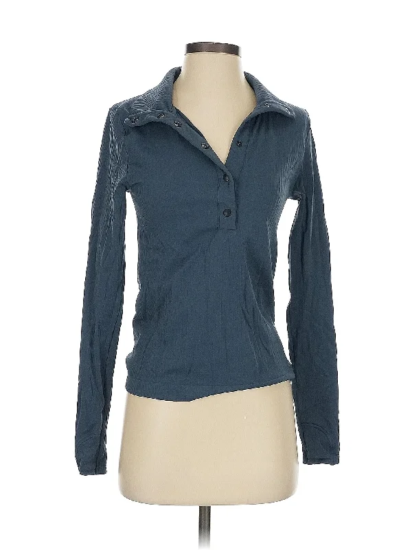 Women's Cozy Long Sleeve T-shirt for Travel -Long Sleeve Polo