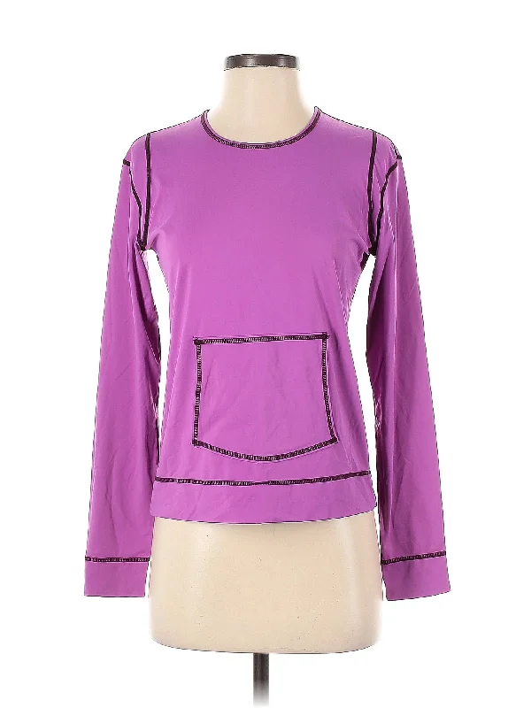 Women's Comfortable V-neck Long Sleeve Tee -Long Sleeve Top