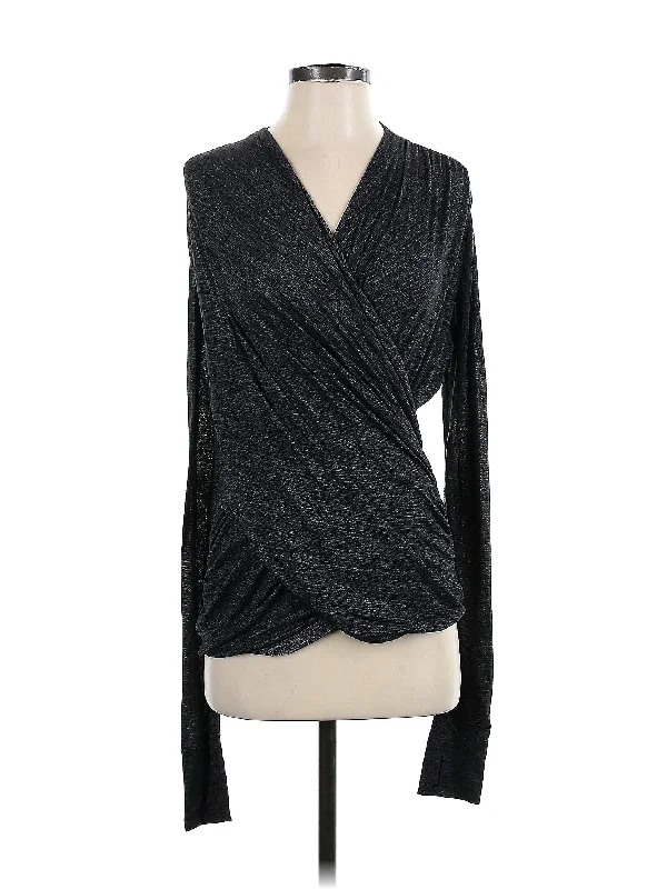 Women's Stylish Long Sleeve T-shirt for Fashionable Women -Long Sleeve Top