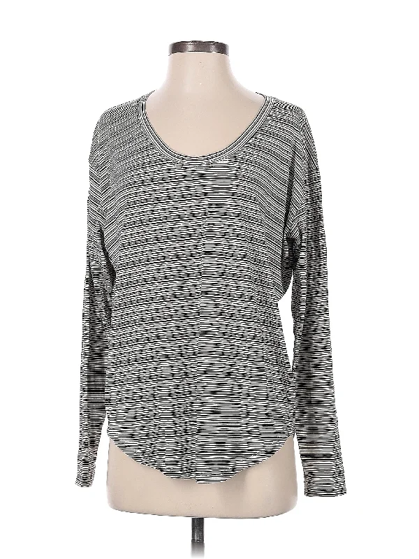 Women's Relaxed Fit Long Sleeve T-shirt for All-day Comfort -Long Sleeve Top