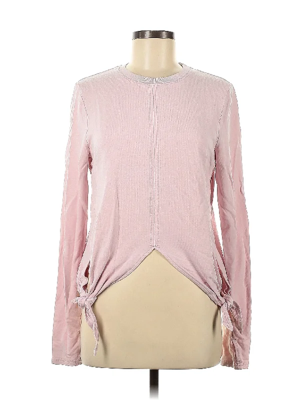 Women's Relaxed Long Sleeve Shirt for Everyday Comfort -Long Sleeve Top