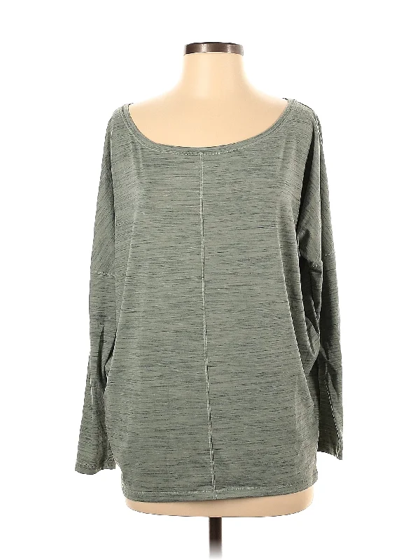 Women's Graphic Long Sleeve T-shirt for Casual Wear -Long Sleeve Top