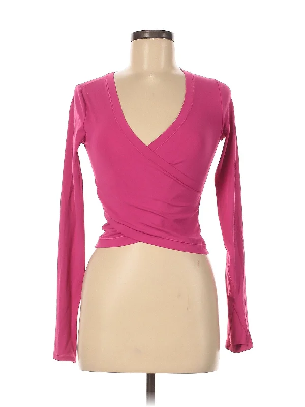 Women's Soft Cotton Long Sleeve T-shirt for Layering -Long Sleeve Top