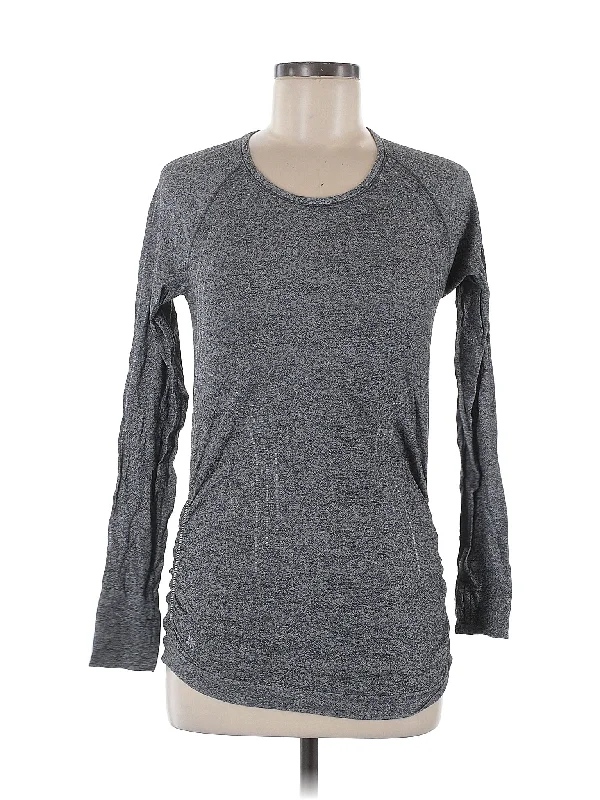 Women's Long Sleeve T-shirt for Everyday Wear -Long Sleeve Top