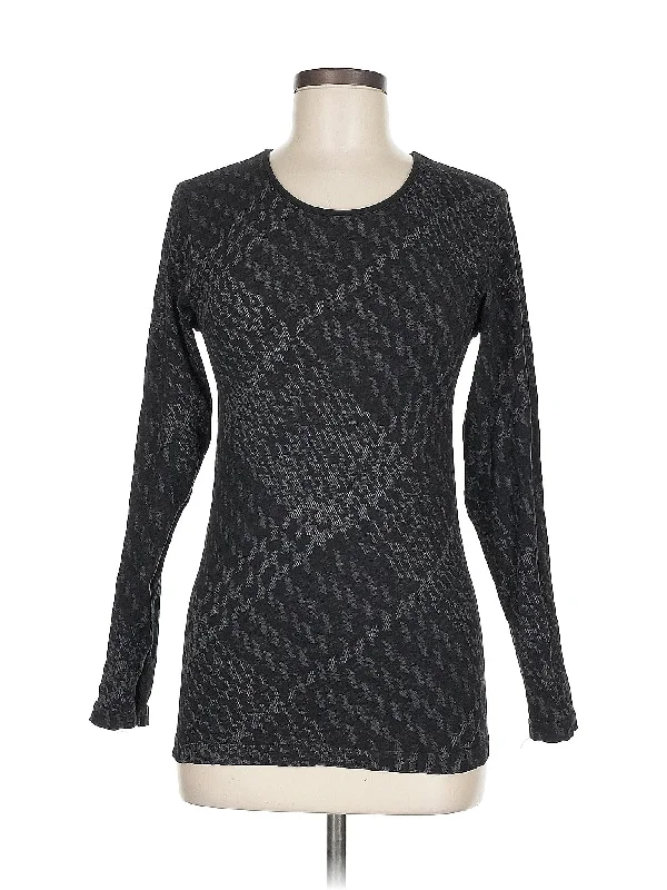 Women's Long Sleeve T-shirt for Weekend Wear -Long Sleeve Top