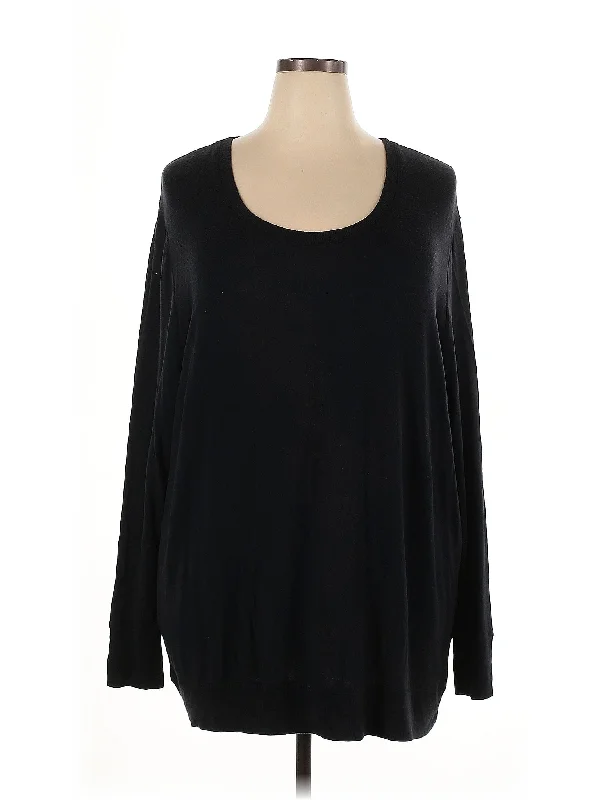 Women's Oversized Casual Long Sleeve T-shirt for Lounge -Long Sleeve Top