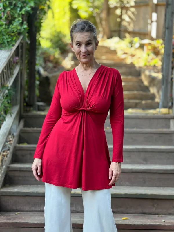 Women's Long Sleeve T-shirt for Simple Layering -Long Sleeve Vita Tunic