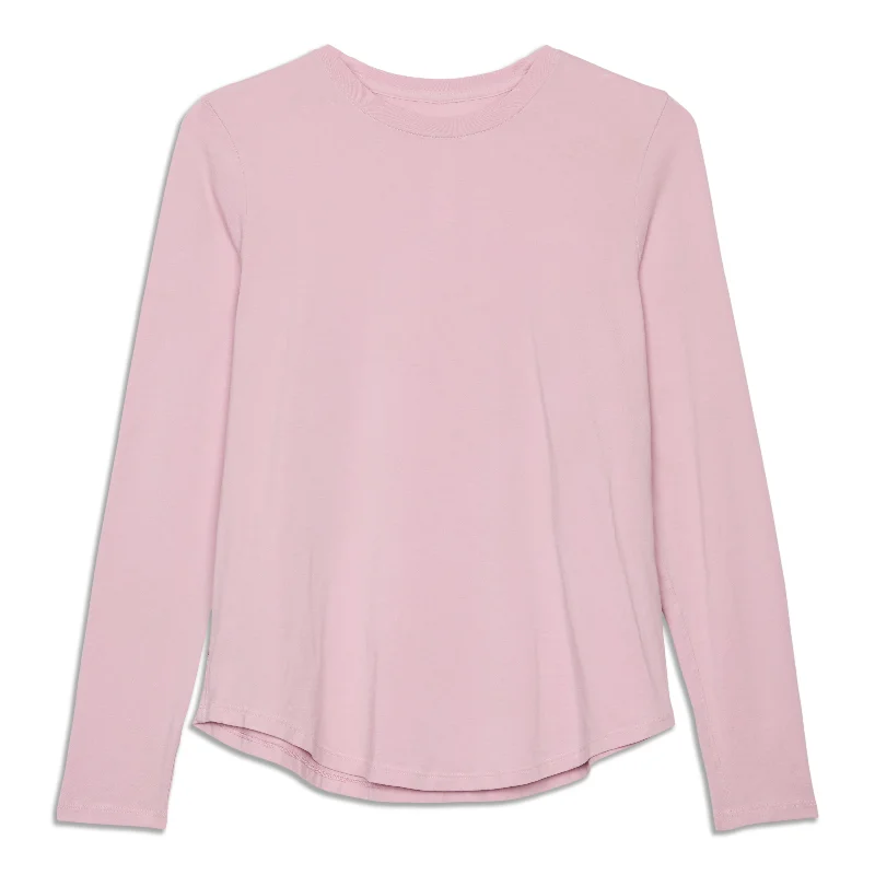 Women's Fit Long Sleeve T-shirt -Love Long Sleeve Shirt - Resale