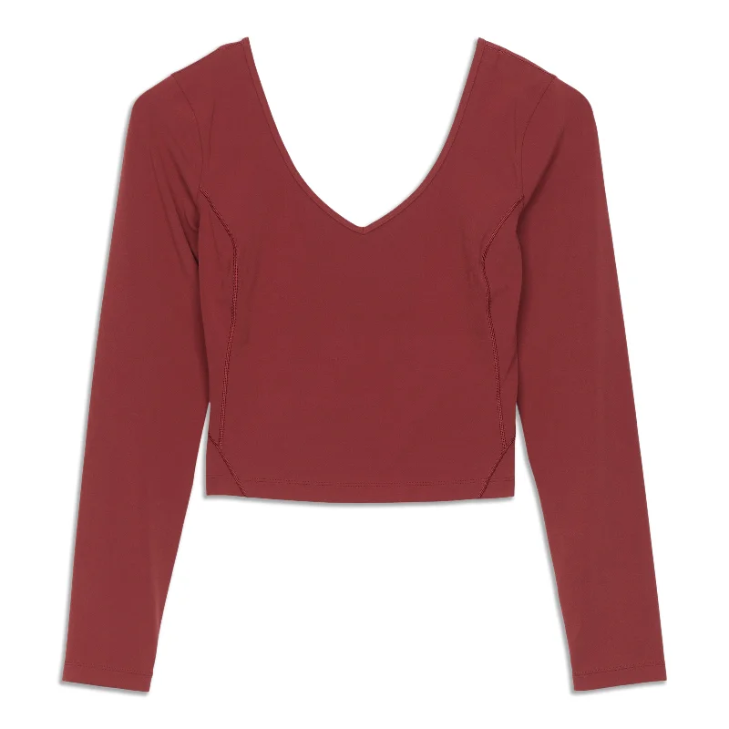 Women's Stylish Long Sleeve T-shirt for Any Occasion -lululemon Align™ Long Sleeve Shirt - Resale Women's Stylish Long Sleeve T-shirt for Any Occasion -lululemon Align™ Long Sleeve Shirt - Resale