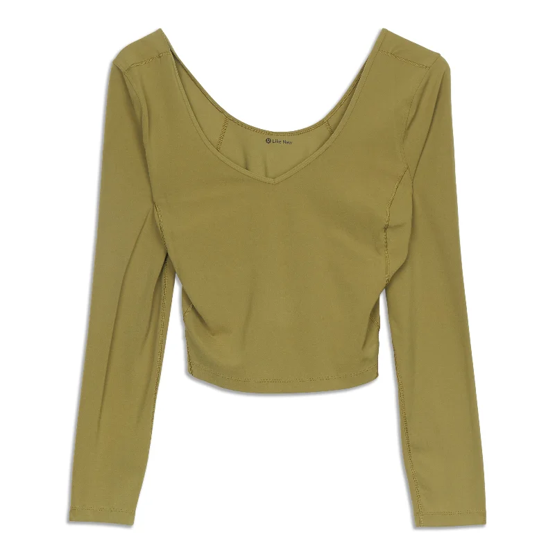 Women's Casual Long Sleeve T-shirt -lululemon Align™ Long Sleeve Shirt - Resale