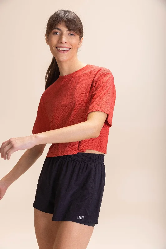 Women's Relaxed Fit Long Sleeve T-shirt with Cuffs -Merged Sking Long Sleeve T-Shirt Women's Relaxed Fit Long Sleeve T-shirt with Cuffs -Merged Sking Long Sleeve T-Shirt
