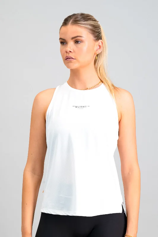 Women's Trendy Tank Tops -Essential Tank - White