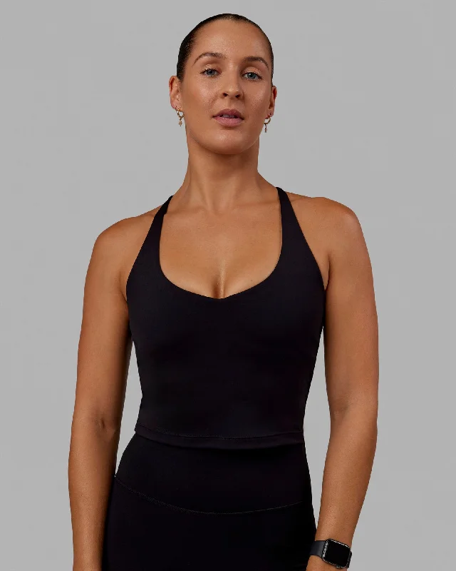Women's Soft Camisoles -Movement Active Tank - Black