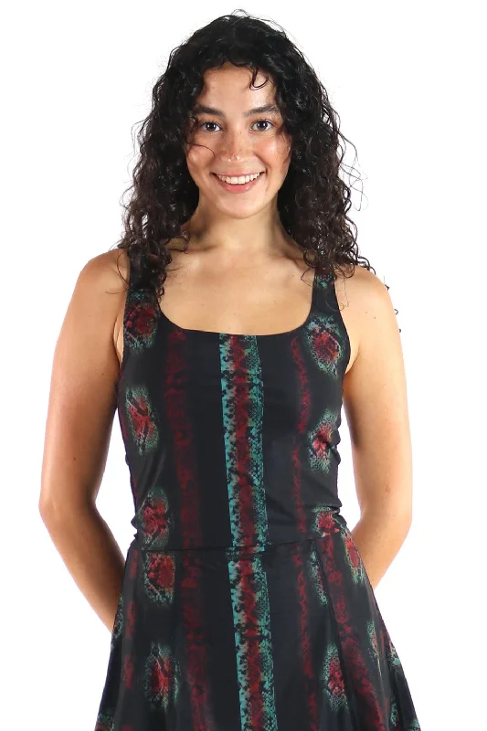 Women's Versatile Camis for Every Occasion -Om Tank - Iridescent Snake
