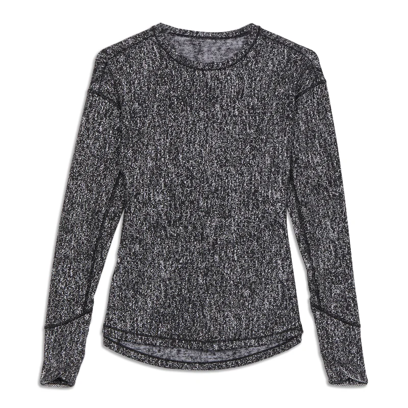 Women's Casual Long Sleeve T-shirt with Soft Texture -Outrun Long Sleeve Shirt - Resale