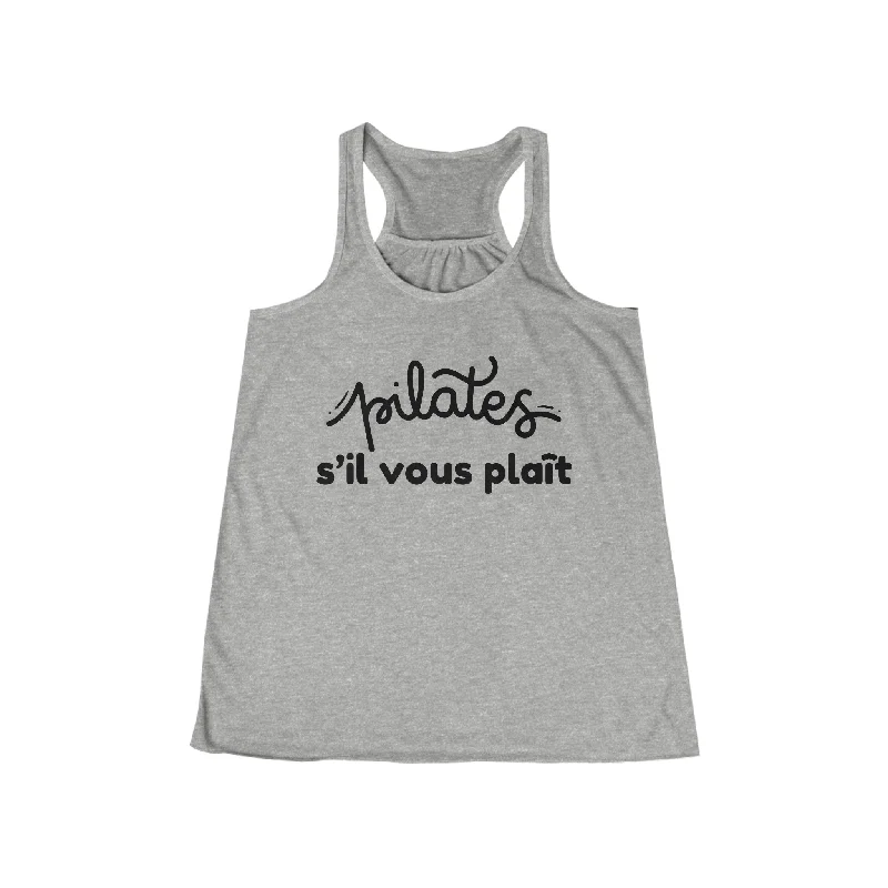 Women's Summer Camisoles -Pilates S'il Vous Plaît Tank Top