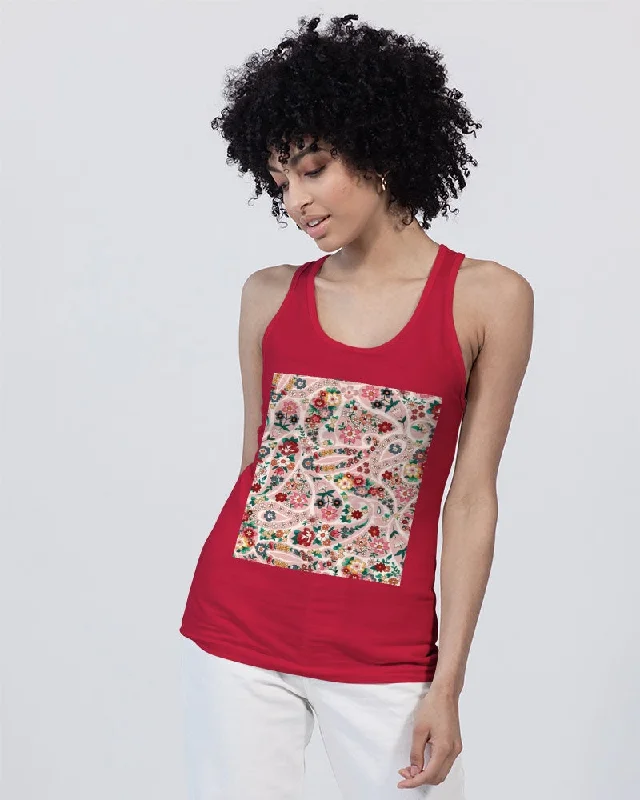 Women's Mesh Tank Tops -Pink abstract Pretty Sisters Unisex Jersey Tank | Bella + Canvas