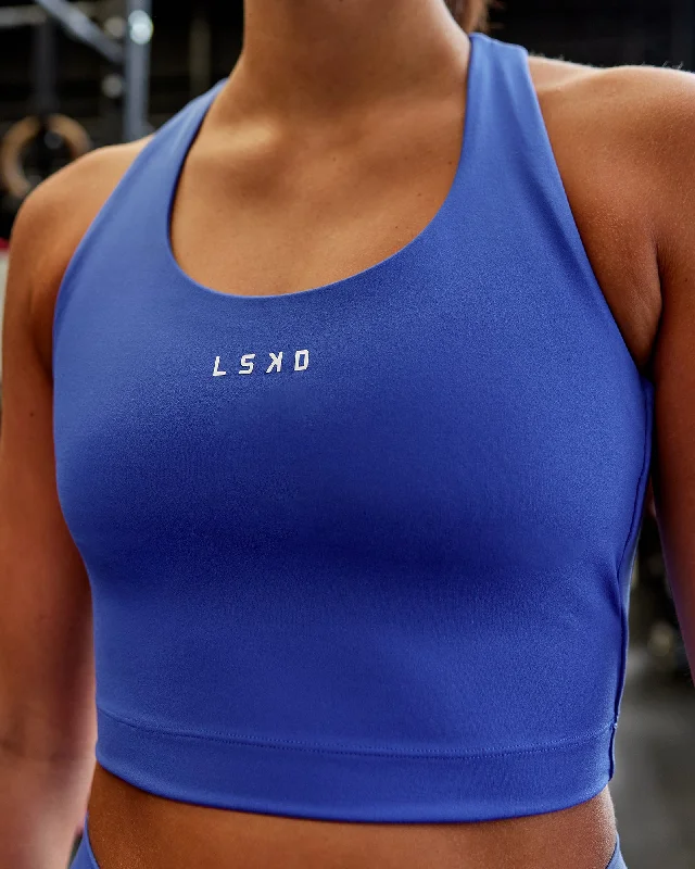 Women's Simple and Elegant Camisoles -Pulse Active Tank - Power Cobalt