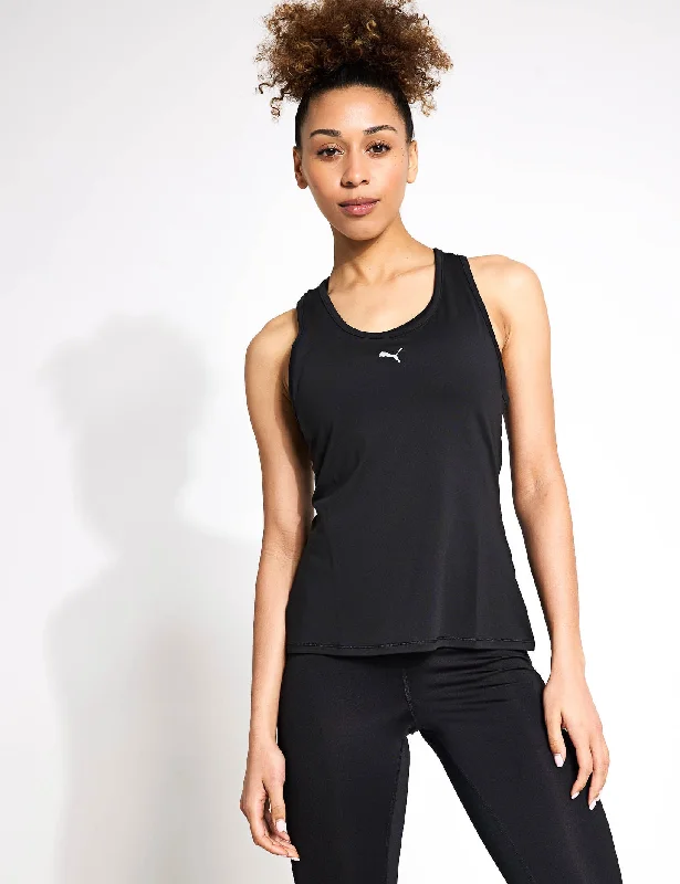 Women's Camisoles for Relaxed Comfort -Run Cloudspun Running Tank - Black