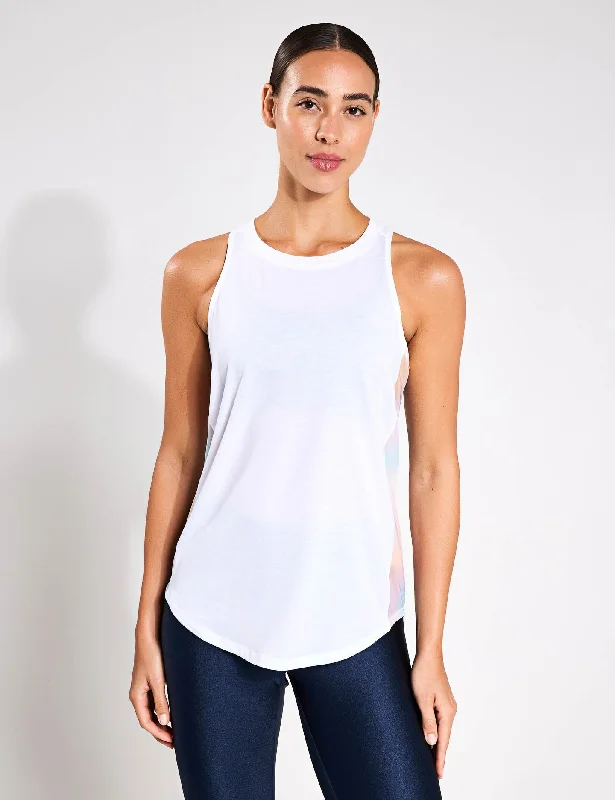 Women's Tank Tops for Day Wear -Summer Daze Training Tank Top - White