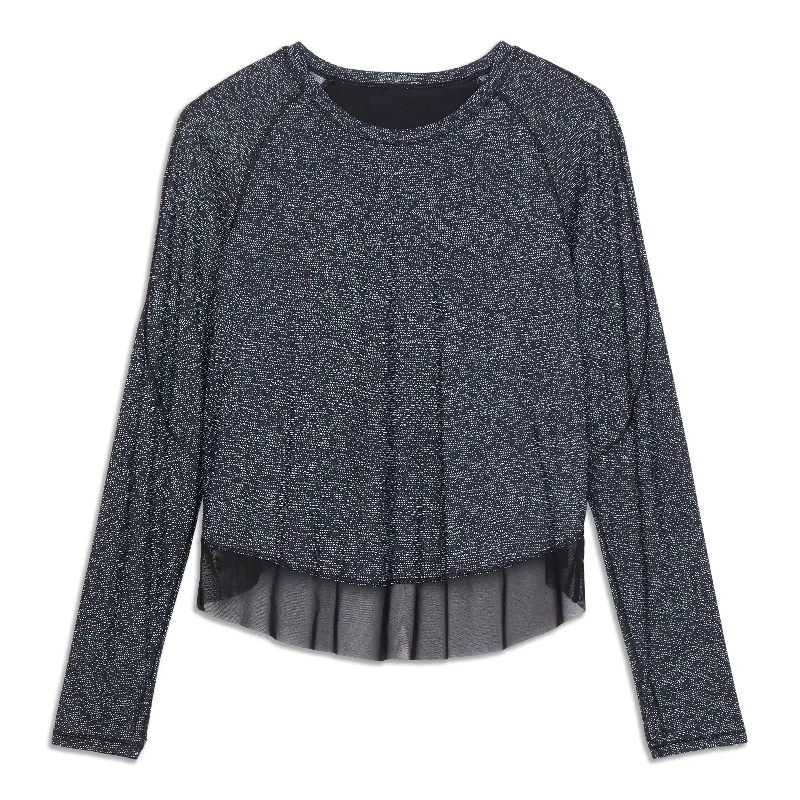 Women's Simple V-neck Long Sleeve T-shirt for Comfort -Quick Pace Long Sleeve Shirt - Resale