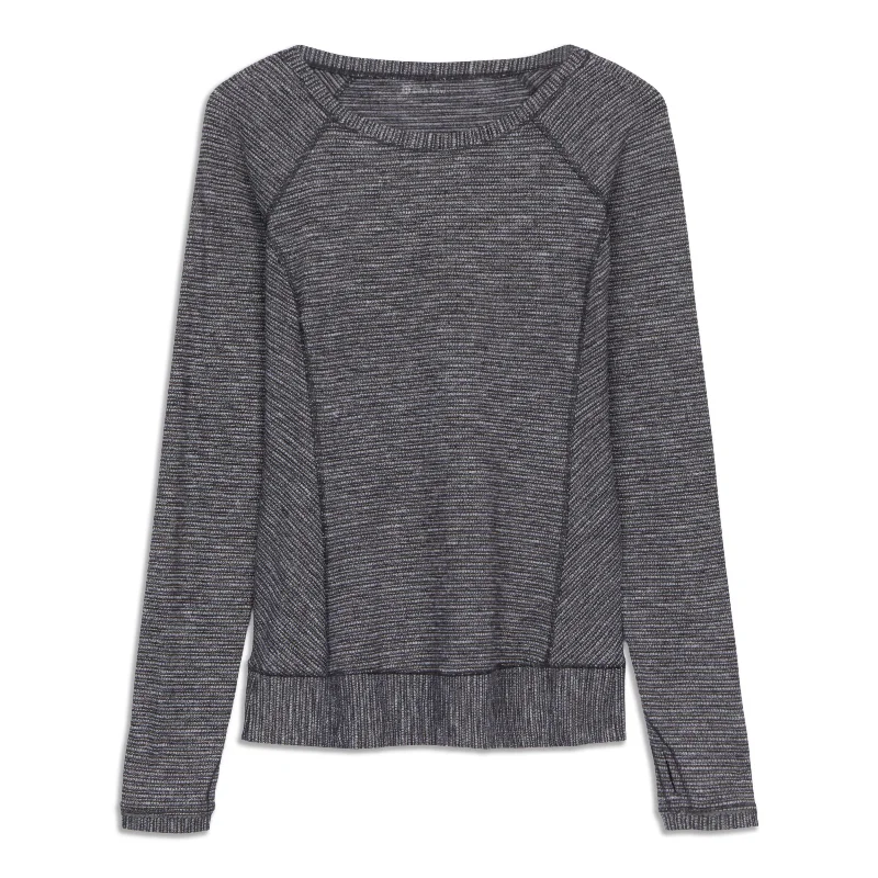 Women's Warm Long Sleeve Shirt for Winter -Race Your Pace Long Sleeve Shirt - Resale Women's Warm Long Sleeve Shirt for Winter -Race Your Pace Long Sleeve Shirt - Resale