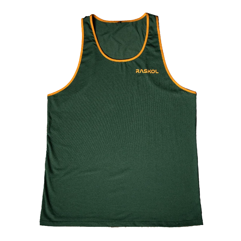 Women's Camis for Comfortable Fit -RASKOL Retro Hunter Green Tank Top (LIMITED EDITION)