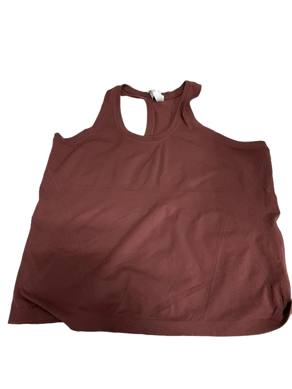 Women's Racerback Camis -Red Athletic Tank Top Athleta, Size 1x