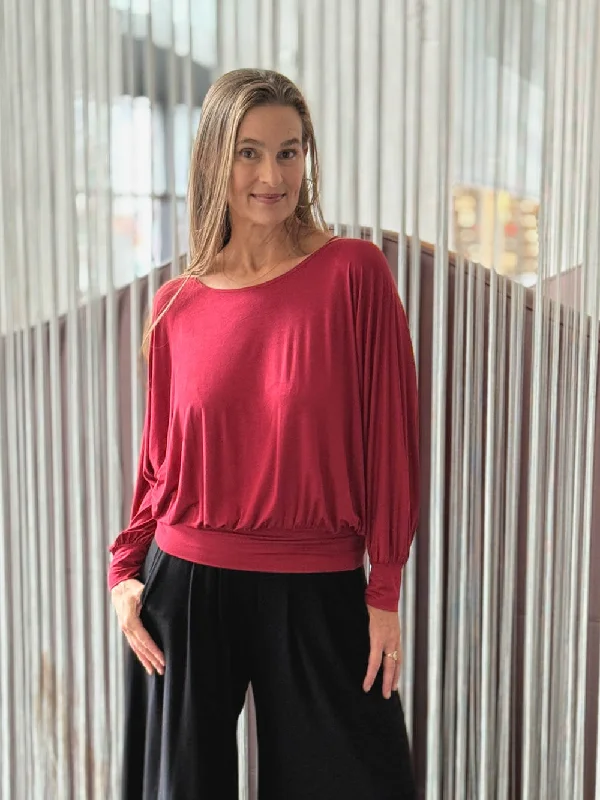 Women's Warm Long Sleeve Shirt for Layering -Roma Long Sleeve Top